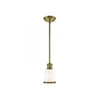 Livex Lighting 40210-01 Middlebush 1-Lumière 100W Laiton antique Suspendu