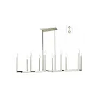 Livex Lighting 40259-35 Alpine 10-lumières 600W Nickel poli Lustre