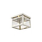 Livex Lighting Milford 4031-91 2-Lumières 80W Nickel brossé Plafonnier
