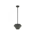 Livex Lighting 40401-76 Amsterdam 1-Lumière 60W Gris scandinave Suspendu