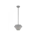Livex Lighting 40401-80 Amsterdam 1-Lumière 60W Gris nordique Suspendu