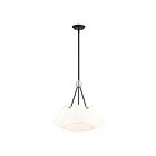 Livex Lighting 40563-04 Prato 3-lumières 120W Noir Lustre