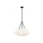 Livex Lighting 40564-04 Prato 4-lumières 160W Noir Lustre
