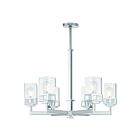 Livex Lighting 40598-05 Harding 6-lumières 600W Chrome poli Lustre