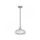 Livex Lighting 40603-91 Pendants 1-Lumière 100W Nickel brossé Suspendu