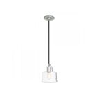 Livex Lighting 40606-91 Pendants 1-Lumière 100W Nickel brossé Suspendu