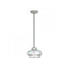 Livex Lighting 40607-91 Pendants 1-Lumière 100W Nickel brossé Suspendu