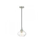 Livex Lighting 40610-91 Pendants 1-Lumière 100W Nickel brossé Suspendu