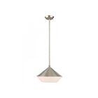 Livex Lighting 40685-91 Stockholm 1-Lumière 40W Nickel brossé Suspendu