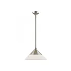 Livex Lighting 40687-91 Stockholm 1-Lumière 40W Nickel brossé Suspendu