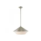 Livex Lighting 40689-91 Stockholm 1-Lumière 40W Nickel brossé Suspendu
