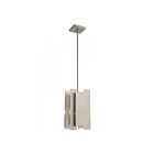 Livex Lighting 40691-91 Varick 1-Lumière 100W Nickel brossé Suspendu