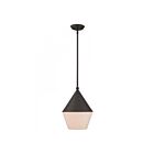 Livex Lighting 40714-07 Stockholm 1-Lumière 40W Bronze Suspendu
