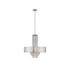 Livex Lighting 40767-05 Allendale 5-Lumières 300W Chrome poli Cabriolet Suspendu