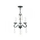 Livex Lighting 40775-91 Callisto 3-lumières 180W Bronze anglais Lustre