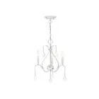 Livex Lighting 40843-60 Caterina 3-lumières 180W Blanc antique Lustre