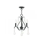 Livex Lighting 40843-92 Caterina 3-lumières 180W Bronze anglais Lustre