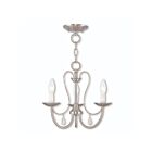 Livex Lighting 40863-91 Mirabella 3-lumières 180W Nickel brossé Lustre