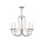 Livex Lighting 40865-91 Mirabella 5-lumières 300W Nickel brossé Lustre