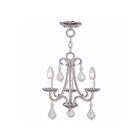 Livex Lighting 40873-48 Daphne 3-lumières 180W Chrome poli Lustre