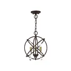 Livex Lighting 40593-05 Harding 3-lumières 180W Bronze Lustre
