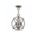 Livex Lighting 40903-92 Aria 3-lumières 180W Bronze anglais Convertible Plafonnier semi encastré ou Lustre