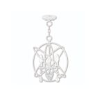 Livex Lighting 40904-60 Aria 3-lumières 180W Blanc antique Convertible Plafonnier semi encastré ou Lustre