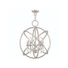 Livex Lighting 40905-91 Aria 5-lumières 300W Nickel brossé Lustre