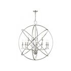 Livex Lighting 40909-91 Aria 12-lumières 720W Nickel brossé Lustre