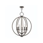 Livex Lighting 40916-04 Arabella 5-lumières 300W Bronze anglais Lustre