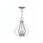 Livex Lighting 40922-05 Prism 2-lumières 120W Chrome poli Convertible Plafonnier semi encastré ou Lustre