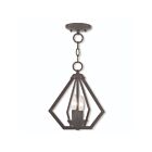Livex Lighting 40922-07 Prism 2-lumières 120W Bronze Convertible Plafonnier semi encastré ou Lustre