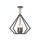 Livex Lighting 40925-91 Prism 5-lumières 300W Bronze Lustre
