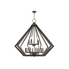 Livex Lighting 40928-07 Prism 15-lumières 900W Bronze Lustre