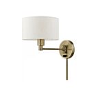 Livex Lighting Swing 40940-01 60W 1-Lumière Laiton antique Applique Murale