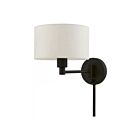 Livex Lighting Swing 40940-04 60W 1-Lumière Noir Applique Murale