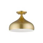 Livex Lighting Amador 41050-33 1-Lumière 40W Or doux Plafonnier