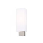 Livex Lighting Meridian 41092-91 40W 1-Lumière Nickel brossé Applique Murale