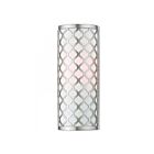 Livex Lighting Arabesque 41100-91 40W 1-Lumière Nickel brossé Applique Murale