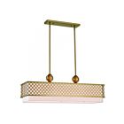 Livex Lighting 41106-33 Arabesque 9-lumières 510W Or doux Lustre