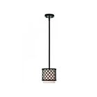Livex Lighting 41118-92 Arabesque 1-Lumière 40W Bronze anglais Suspendu