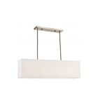 Livex Lighting 41156-01 Summit 4-lumières 160W Nickel brossé Lustre