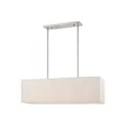 Livex Lighting 41156-92 Summit 4-lumières 160W Nickel brossé Lustre