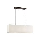 Livex Lighting 41168-91 Haddonfield 4-lumières 160W Bronze anglais Lustre