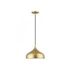 Livex Lighting 41172-33 Amador 1-Lumière 60W Or doux avec accents en laiton poli Suspendu