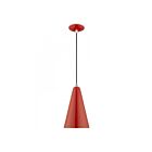 Livex Lighting 41175-72 Pendants 1-Lumière 60W Rouge brillant Suspendu