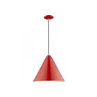 Livex Lighting 41176-72 Pendants 1-Lumière 60W Rouge brillant Suspendu