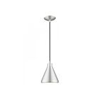 Livex Lighting 41177-66 Pendants 1-Lumière 60W Aluminium brossé Suspendu