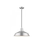 Livex Lighting 41183-66 Pendants 1-Lumière 60W Aluminium brossé Suspendu