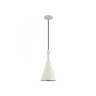 Livex Lighting 41185-03 Pendants 1-Lumière 60W Blanc Suspendu